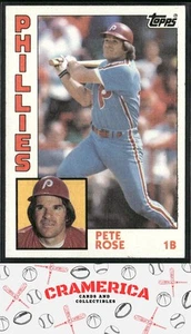 Pete Rose 1984 Topps #300 Philadelphia Phillies - Picture 1 of 2