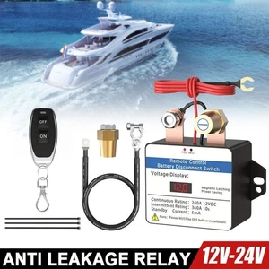 Universal 12V/24V Auto Fahrzeug Fernbatterie Isolator Relais Isolator Schalter - Picture 1 of 13