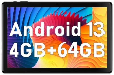 SGIN 10,1 Zoll Tablet 4GB RAM 64GB ROM Android 13 1.6Ghz WiFi IPS Dual-Kamera - Bild 1 von 4