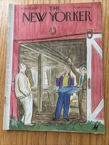 The New Yorker Magazine May 7 1949 John Sloan Profil Maryland Hunt Cup Rennen - Bild 1 von 23
