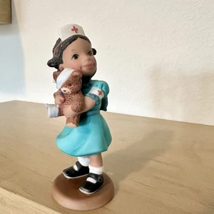 2002 Little Pride & Joys African American Nurse Girl Teddybär Figur Willitts - Bild 1 von 6