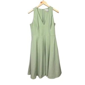 Dress the Population Catalina Dress Light Mint Sage Green Midi Sleeveless Large - Picture 1 of 7