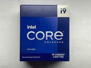 INTEL 24 CORE I9-13900KF BX8071513900KF LGA1700 13TH GEN 36MB CACHE - Picture 1 of 3