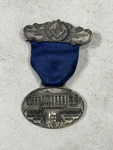 Distintivo dedicazione commemorativo massonico 1923 Gran Loggia Ohio Springfield - Foto 1 di 4