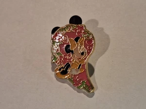 Disney Trading Pins-2009 HKDL-Mickey and Minnie Heart Pins-Minnie (only) - Picture 1 of 1