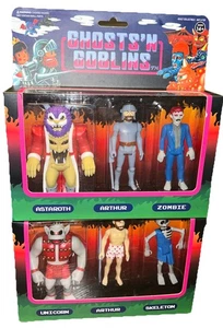 Ghosts 'N Goblins Figurenset (Set 1 & Set 2) ReAction Super 7 Capcom NEU - Bild 1 von 5