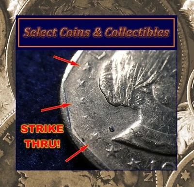 Mint Error 1979-S Susan B. Anthony Dollar Coin Strike Thru Grease Error! #3389 - Image 1 of 4