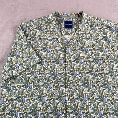 Tommy Bahama Toucan Tango Camp Shirt Men 3XL Multi Hawaiian Loop Collar SS NWOT - Image 1 of 4