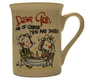 Dear God Kids "and of course you are invited" Coffee Mug 2003 Intercontinental - Picture 1 of 5