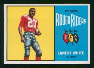Ernest White 1964 Topps CFL 64 Nº 57 Como Nuevo+ 75628 - Imagen 1 de 2