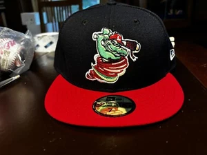 New Era 59Fifty Navy Lowell Spinners size 7 1/2 fitted baseball hat MUSA - Picture 1 of 6