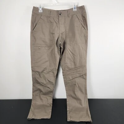 Mountain Hardwear AP Tan Hiking Outdoor Pants Woman's Size 8 - Image 1 of 4