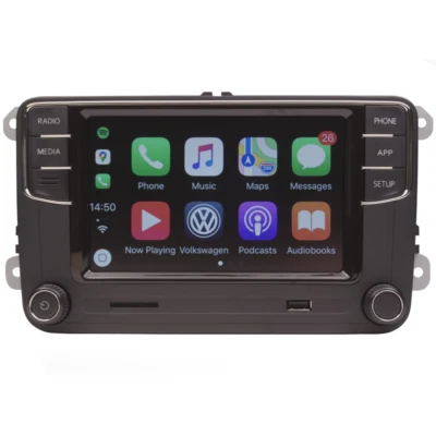 NAVIRADIODE Volkswagen VW RCD360 Carplay MIB Radio For Golf Touran Passat Polo CC B6 B7 MK5