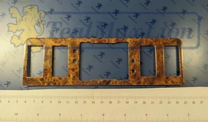 Garniture Bois (loupe d'orme) Support Interrupteurs Montre 504 cc M1978 à M1981 - Picture 1 of 3