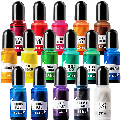 16 Colores De Tinte Líquido Para Velas - Colorante Epoxi - Tinte Líquido Para Velas • 28.23€