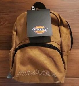 Dickies Mini Festival Bag Casual Daypack Backpack - Tan/Brown N/W Tags 10x8x4 - Picture 1 of 2