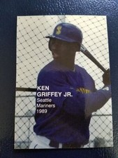 Ken Griffey Jr Mariners ROOKIE #4 1989 Rookie Fever Series II NM