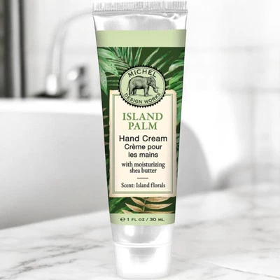Michel Design Works Island 棕榈乳木果油护手霜,旅行装,1 盎司 — 第 1/2 张图片