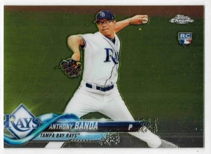 Anthony Banda 2018 Topps Chrome #54 ROOKIE CARD - Bild 1 von 2