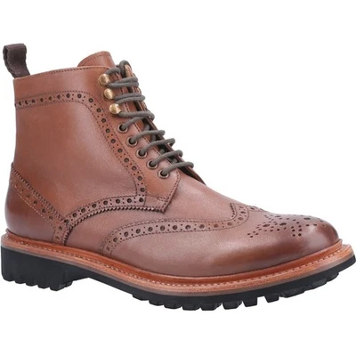 Cotswold Hombre Botas - Rissington Commando Goodyear Verdugón En 2 Colores, 7-12 - Imagen 1 de 4