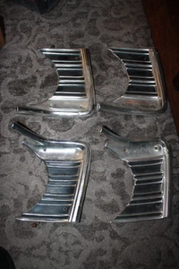 FOUR BLEM 1967 Chevelle El Camino Grill Extension Moldings 67 Malibu SS Wagon - Bild 1 von 5