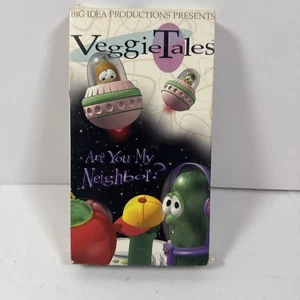 Vintage VeggieTales Are You My Neighbor? VHS 1995 Kids Video Big Idea Production - Picture 1 of 3