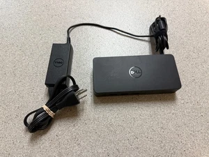 Estación de acoplamiento Dell D3100 USB 3.0 Ultra HD 4K triple pantalla - con ADAP ORIGINAL - Imagen 1 de 5
