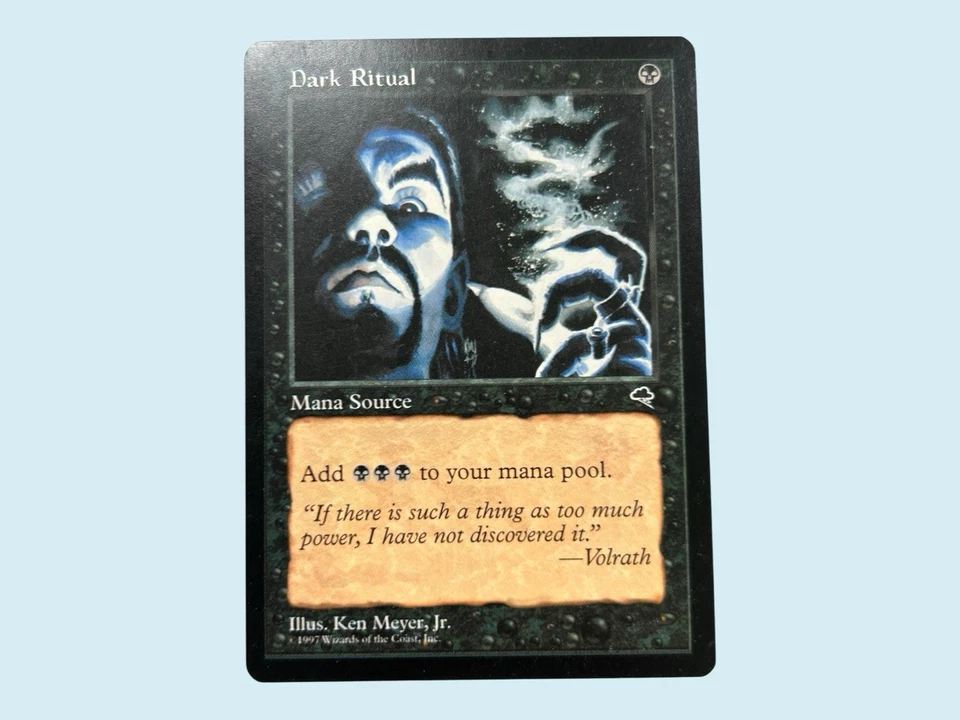 Dark Ritual, Tempest, Near Mint, Magic: The Gathering MTG - Image 1 of 1
