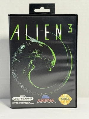 Alien 3 (Sega Genesis 1993) CIB Complete w/Hang Tab - Image 1 of 4