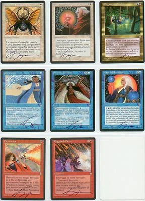 SIGNED Kaja Foglio Artist Proof _10x ITALIAN ICE AGE - Hydro/Pyroblast, STP - Image 1 of 4