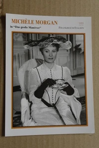 (S32) STARFILMKARTE - Michele Morgan - Das große Manöver - Foto 1 di 1