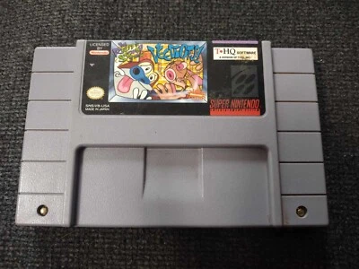 Ren & Stimpy Show Veediots (Super Nintendo SNES) Authentic - Image 1 of 2