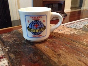 BSA Boy Scouts 1986 Central North Carolina World Of Scouting Scout Shows Mug - Picture 1 of 3