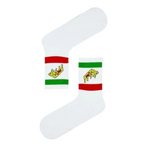 Pizza Slice Sports Socks/Gift Socks/Funny Socks/Cute Socks/Unisex Sock - Picture 1 of 1