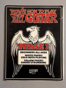 Vintage Ernie Ball How To Play Guitar Phase 1 - All Ages Beginners - 1979 Lesson - Picture 1 of 9