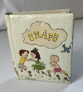 "SNAPS" Mini Fotoalbum Booklet Vintage Retro - Bild 1 von 5