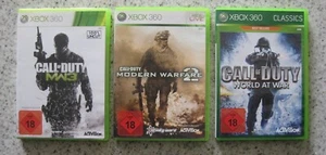 XBOX 360 call of duty MW3 / world at war / modern warfare 2 / 3 Spiele - Bild 1 von 4