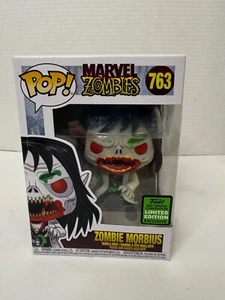 Funko Pop! Marvel Zombies #763 Zombie Morbius (Emerald City Comic Con) (2021) - Picture 1 of 5