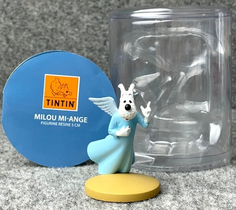 Tintin Figurine Moulinsart 42235: Angel Snowy: Tibet 5cm Officielle Figure 40 Cover