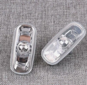 2x OE side indicator clear glass indicator fender for Audi A4 S4 A6 S6 8E0949127 - Photo 1/6