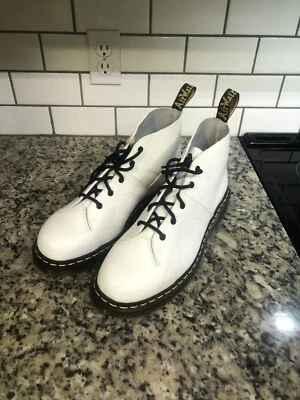 NEW Doc Martens Church Men US 14 White Chukka Boot Classic Outdoor Shoe - Image 1 of 4