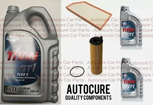 Aceite de motor para Mercedes Benz Clase E 2016-2020 7L FUCHS 0W20 + aceite + filtro de aire - Imagen 1 de 3