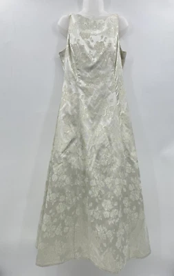 Maxi Vestido De Colección Y2K Maurices Floral Baile de graduación 12 Verde Pastel Hada Brillante Caprichoso Foto 1 de 4