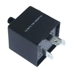 12v Adjustable Flasher Relay For LED Lights 12 vdc Volt DC - Picture 1 of 3