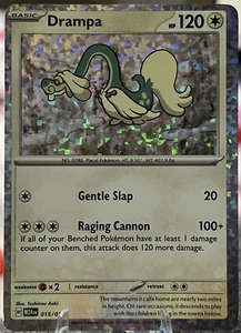 Drampa 015/015 McDonald's Promos 2024 Dragon Discovery Holo Rare Pokemon TCG NM - Picture 1 of 2