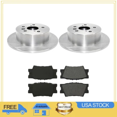 Rotores de freno traseros y pastillas de freno de cerámica XH para Lexus ES350 2007-2012 Foto 1 de 4