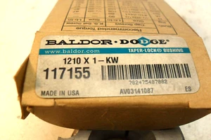 Dodge 117155 Stock Bore Taper Lock Bushing, 1 in Dia Bore NIB - Picture 1 of 4