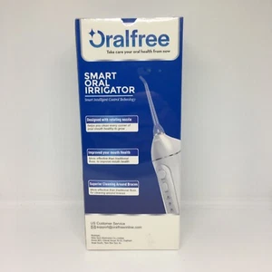 Oralfree Water Flosser Smart Oral Irrigator 4 Mode Cordless 5 Nozzles NIB SEALED - Picture 1 of 24