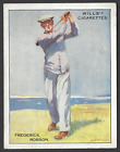 WILLS - FAMOUS GOLFERS - #19 FREDERICK ROBSON