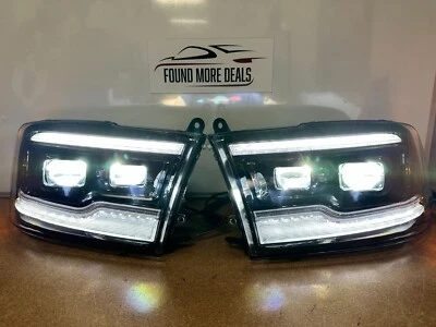 OLM INFINITE SERIES LED HEADLIGHTS w/WHITE DRL For 2009-2018 DODGE RAM *OPEN BOX - Image 1 of 4